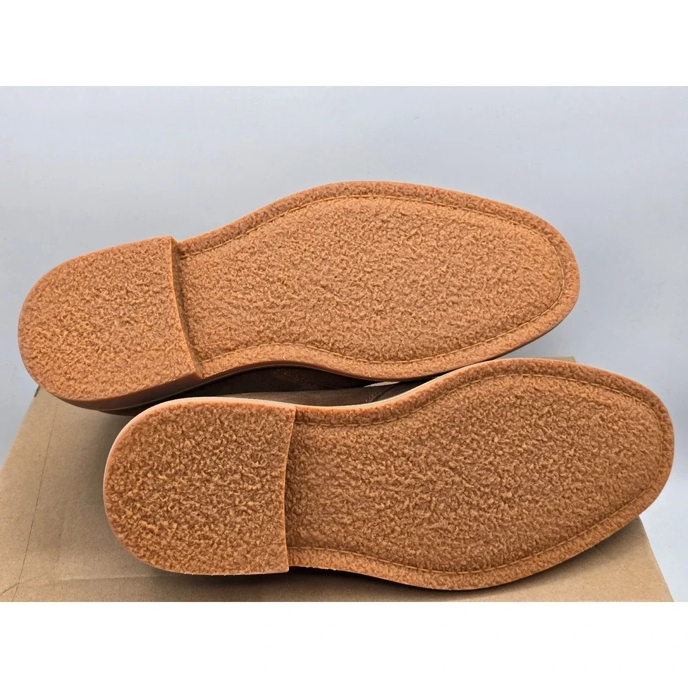 Steve Madden Palta Chukka Boots Mens 7 Tan Suede PALT01M1 -New
